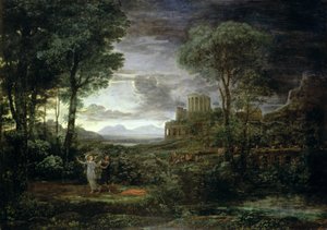 Paysage avec Jacob luttant avec l